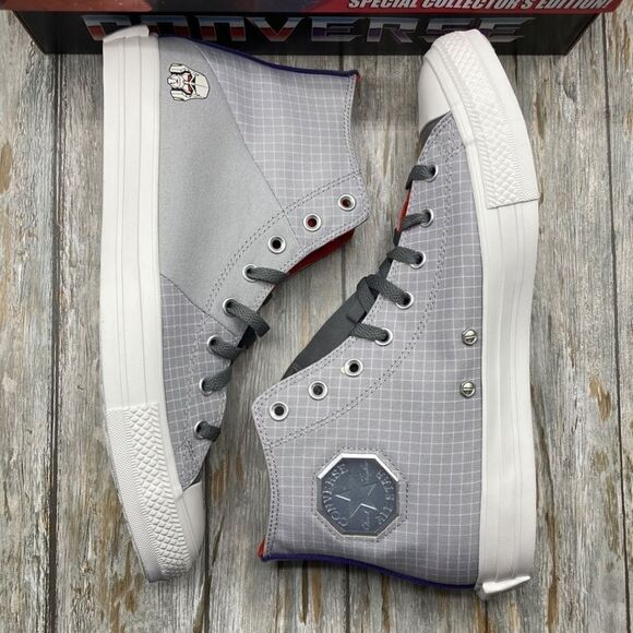 Converse x Transformers Chuck Taylor All Star Decepticons Limited Sneaker Shoes - Picture 5 of 17